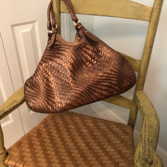 cole haan genevieve triangle tote